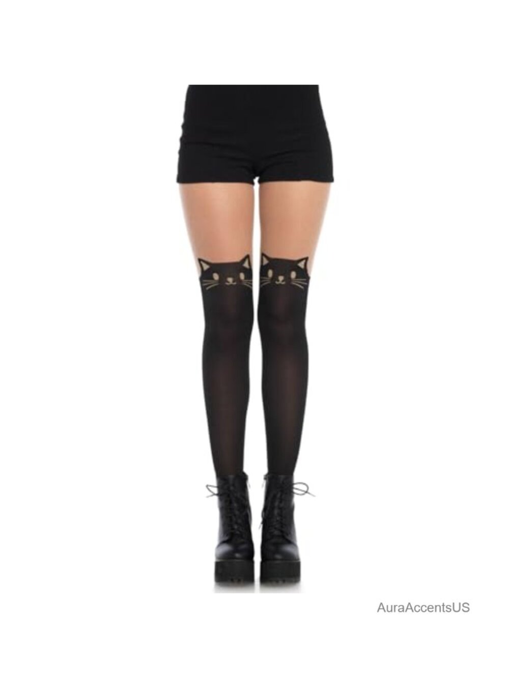 Women's Animal Print Thigh Highs Hosiery 92% Nylon 7% Spandex One Size
